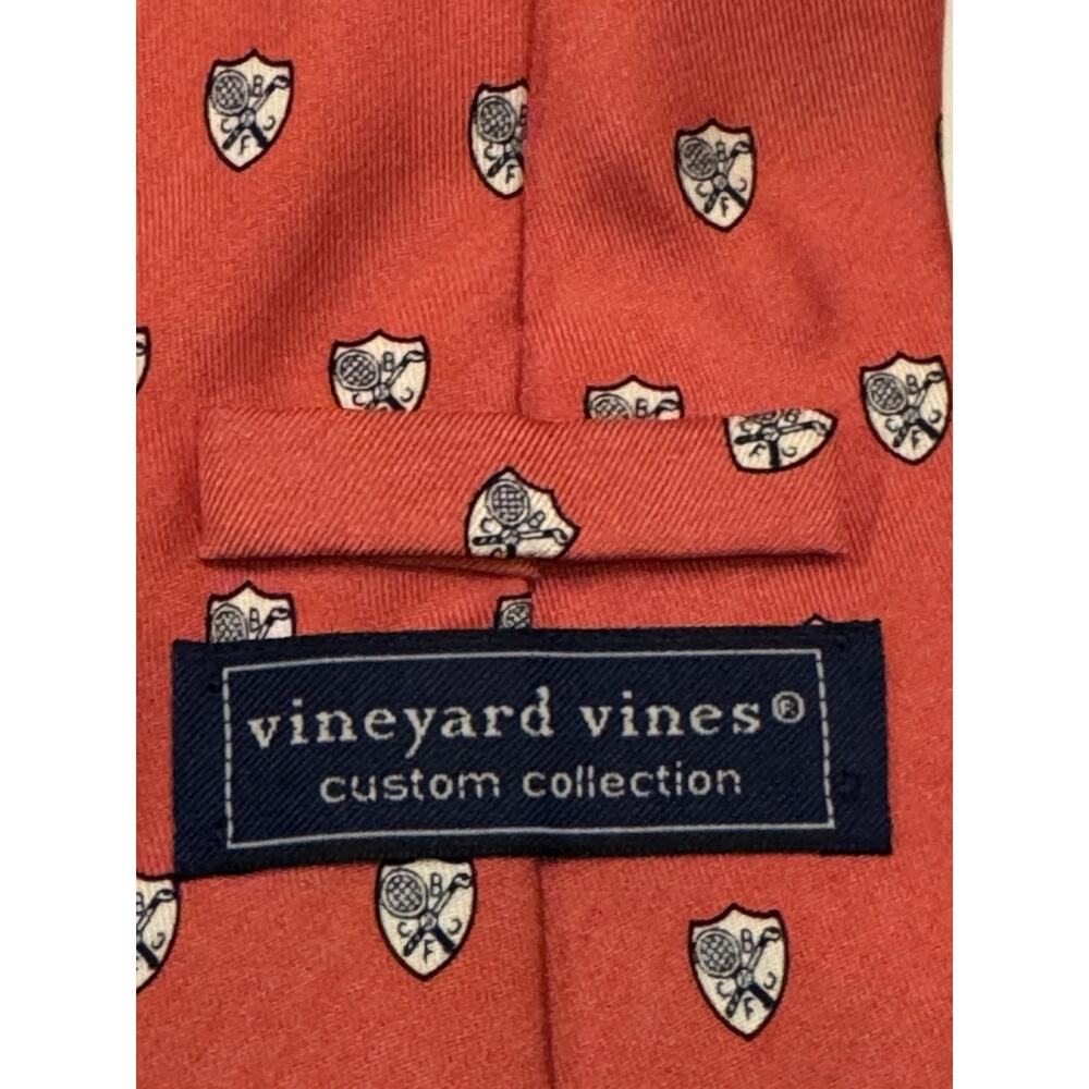 Vineyard Vines Biltmore Forest Country Club Silk Customer Tie Lot Of 2 Asheville - Picture 4 of 13